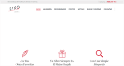 Desktop Screenshot of libreriaeixo.com