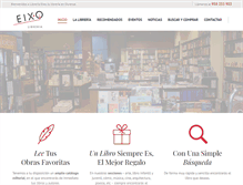 Tablet Screenshot of libreriaeixo.com